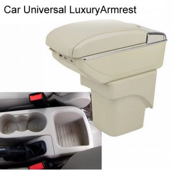 Universal Car Luxury Armrest Chrome